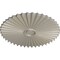 Ekena Millwork Shakuras Ceiling Medallion (For Canopies up to 5 3/4"), Hand-Painted Pearl White, 33 7/8"OD x 2"P CM34SHPWS - alternate 2